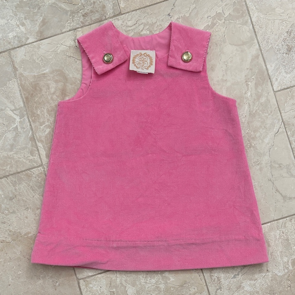 The Beaufort Bonnet Company Pink Dress with Gold Accents